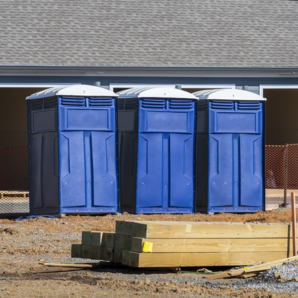 can i customize the exterior of the porta potties with my event logo or branding in Arpelar